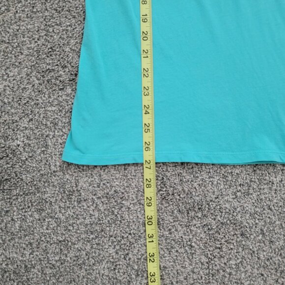 Ladies Mint Green GAP V-Neck T-shirt Small - Picture 9 of 10